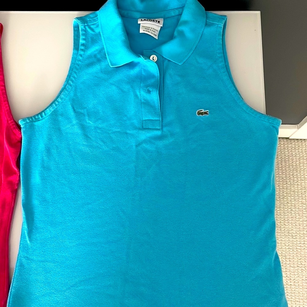 Lacoste collared top